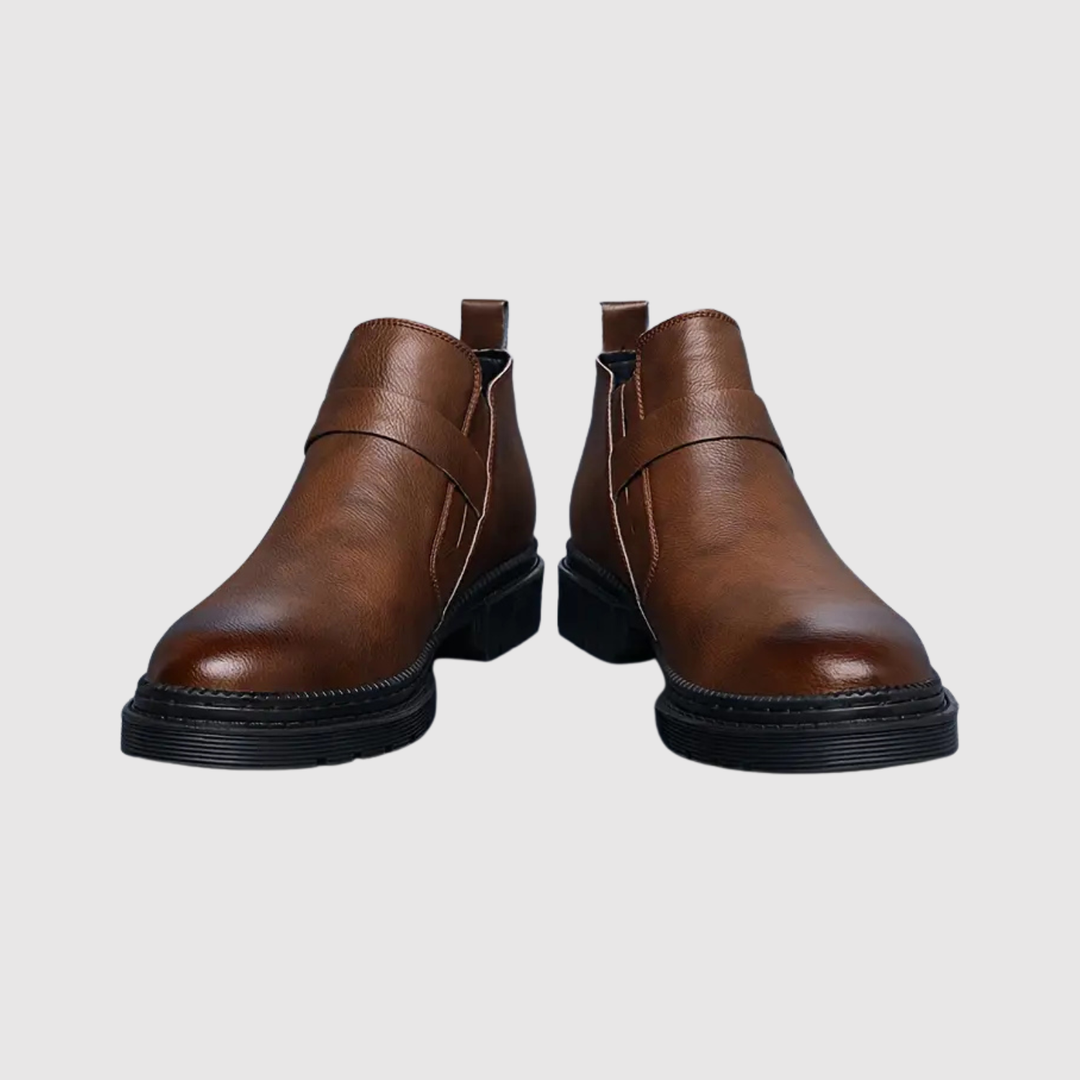 Henrik – Čelsijas ādas zābaki ar klasisku eleganci