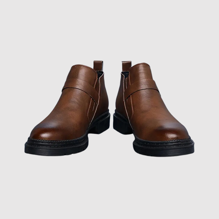 Henrik – Čelsijas ādas zābaki ar klasisku eleganci