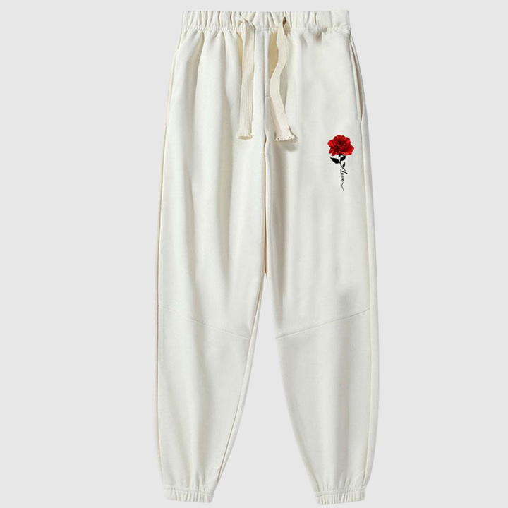 Mikkel – Joggeri ar izšūtu rozīti