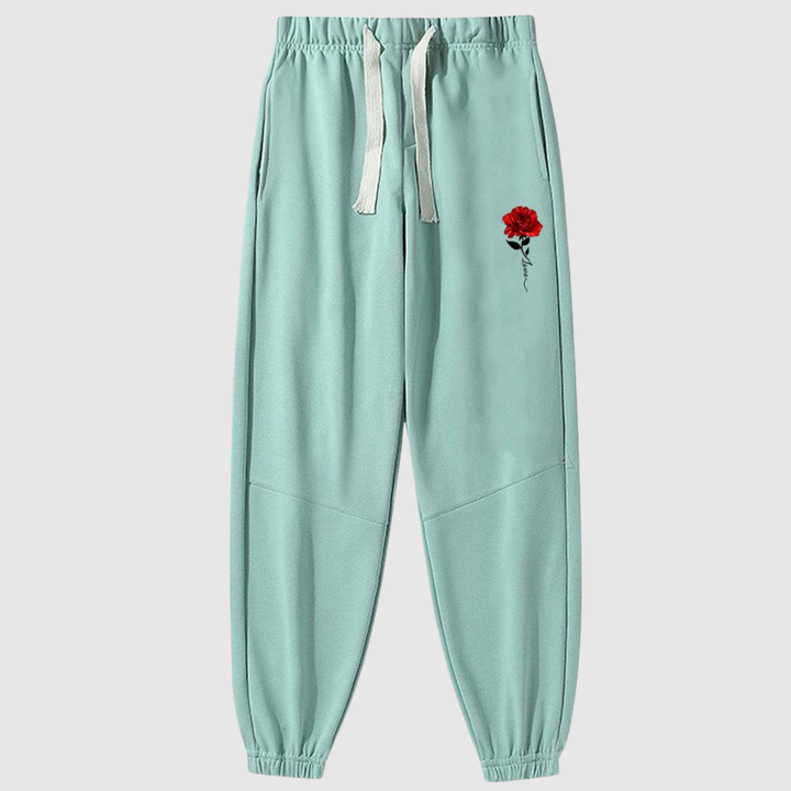 Mikkel – Joggeri ar izšūtu rozīti