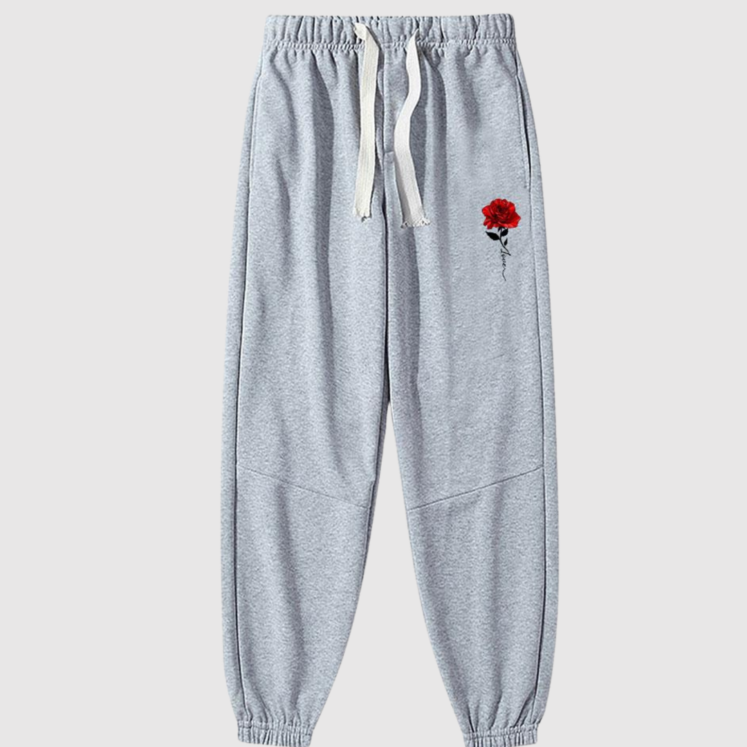 Mikkel – Joggeri ar izšūtu rozīti