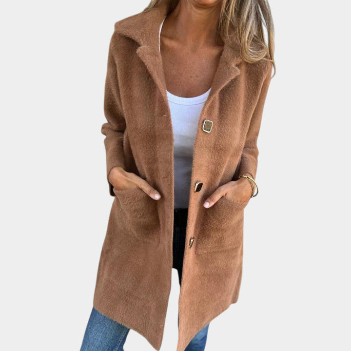 Clara – Mūžīga mēteli maiga vilnas maisījumā