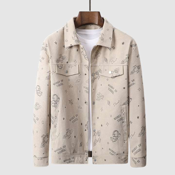 Søren – Cordflōja jaka ar zvaigžņu rakstu