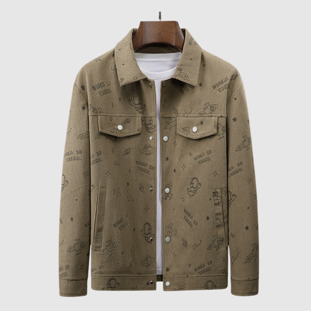 Søren – Cordflōja jaka ar zvaigžņu rakstu