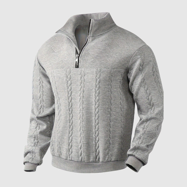 Klaus – Puszipa džemperis klasiskā dizainā