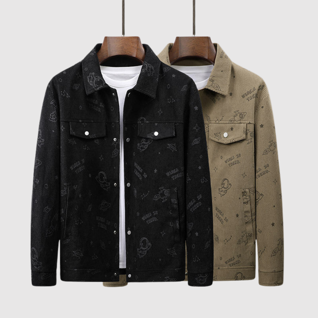 Søren – Cordflōja jaka ar zvaigžņu rakstu