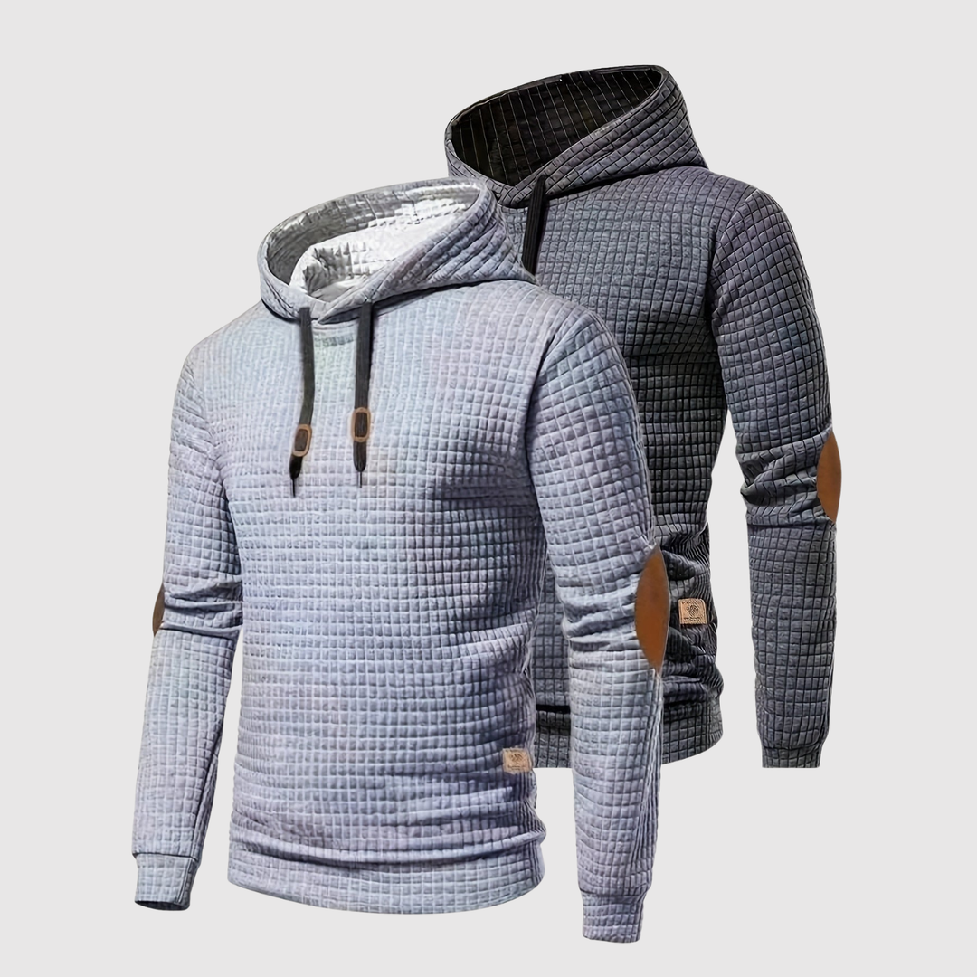 Klaus – Kapuce ar kontrastējošām piedurknēm un sportiskām detaļām