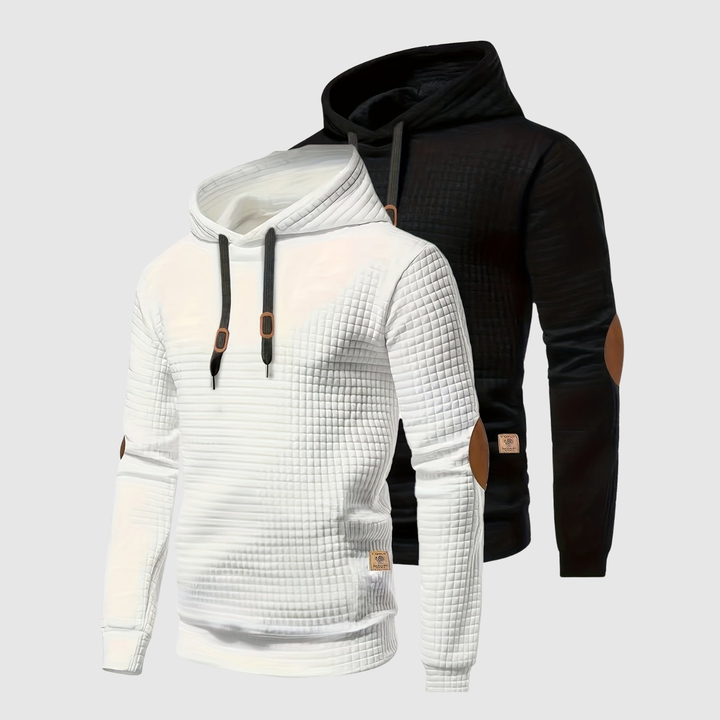 Klaus – Kapuce ar kontrastējošām piedurknēm un sportiskām detaļām