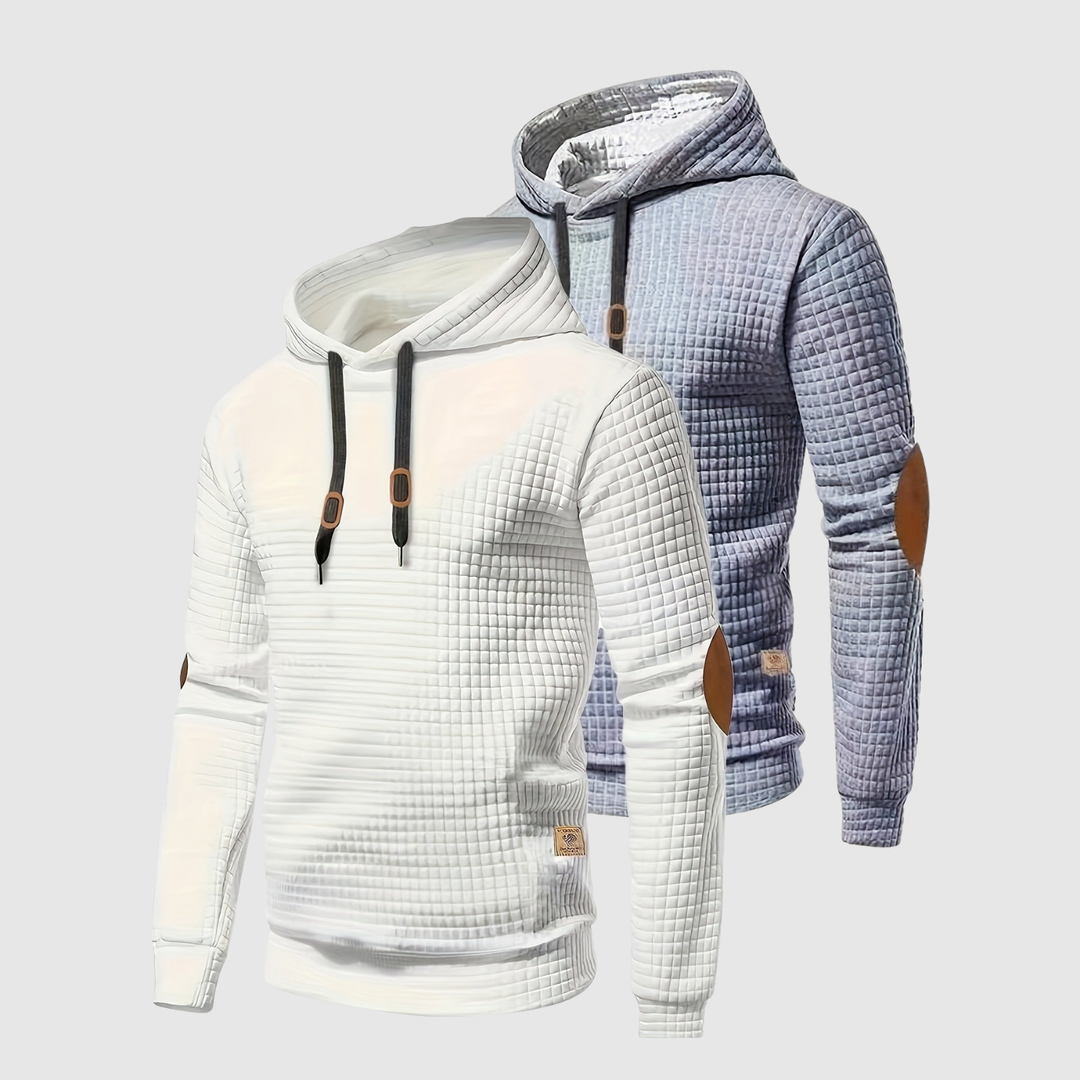 Klaus – Kapuce ar kontrastējošām piedurknēm un sportiskām detaļām