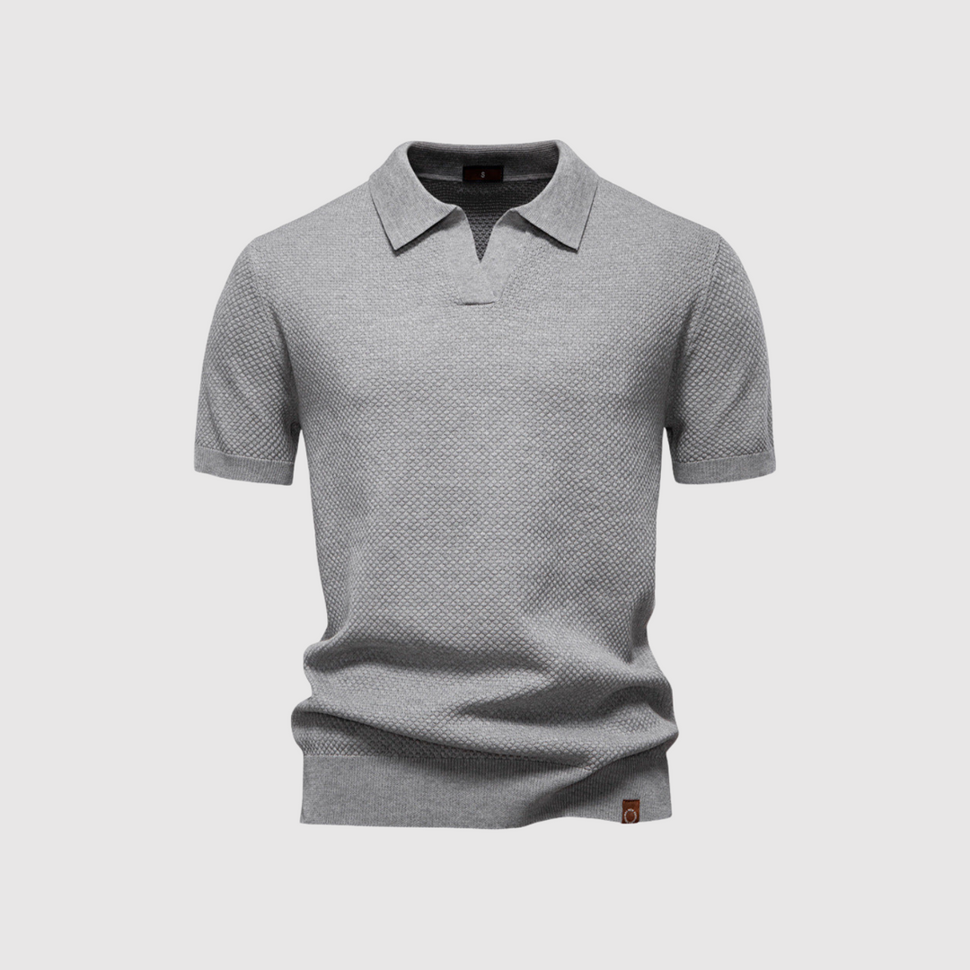 Emils – Strukturēta polo elegantai un ērtiem stiliem