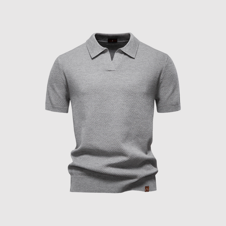 Emils – Strukturēta polo elegantai un ērtiem stiliem