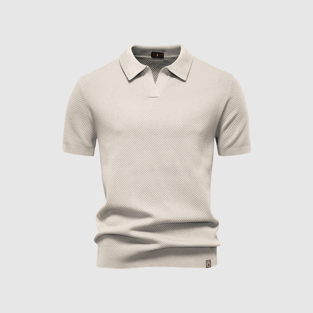 Emils – Strukturēta polo elegantai un ērtiem stiliem