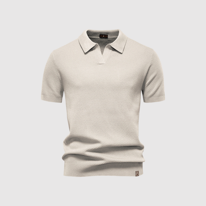 Emils – Strukturēta polo elegantai un ērtiem stiliem