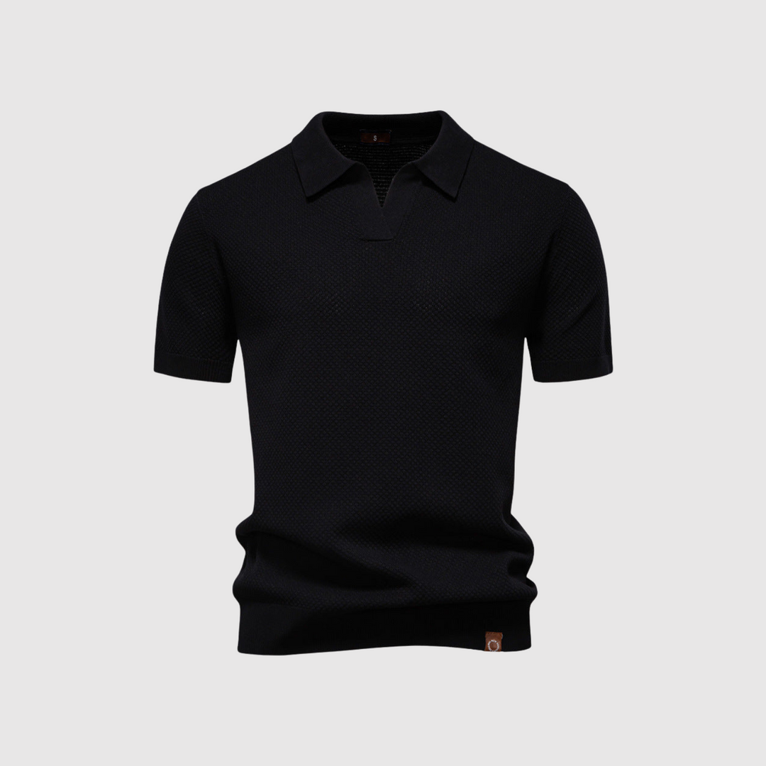 Emils – Strukturēta polo elegantai un ērtiem stiliem