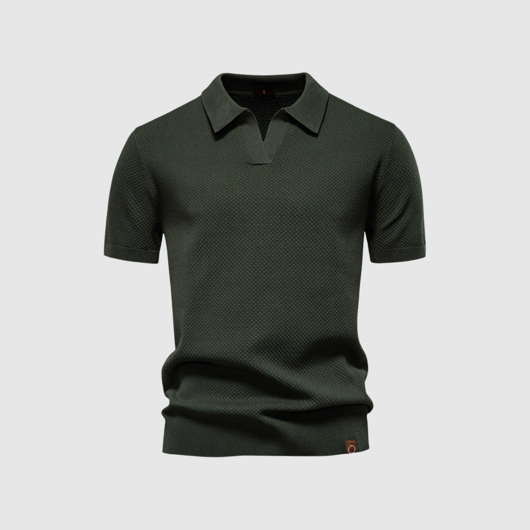 Emils – Strukturēta polo elegantai un ērtiem stiliem