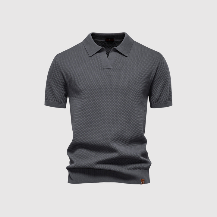 Emils – Strukturēta polo elegantai un ērtiem stiliem