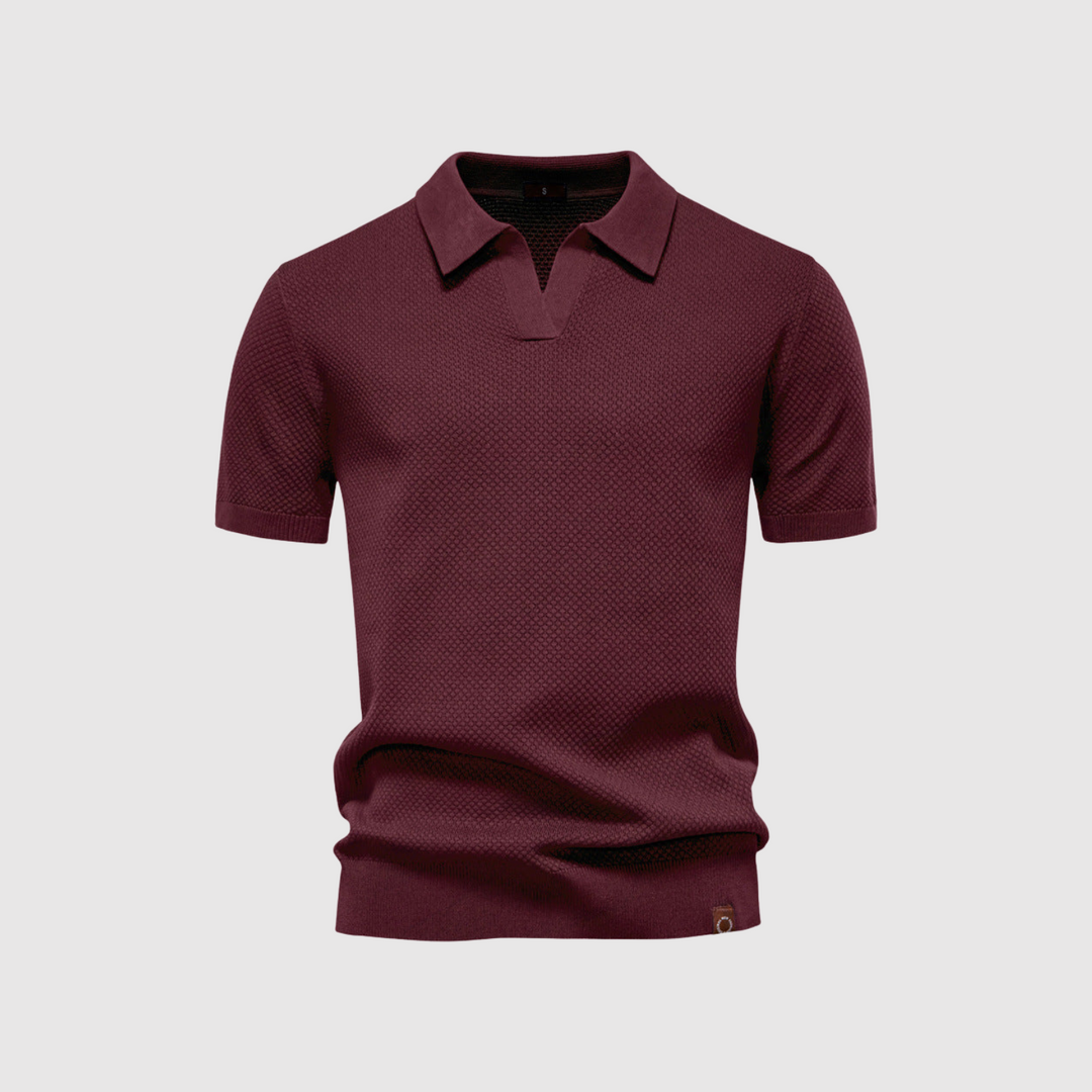 Emils – Strukturēta polo elegantai un ērtiem stiliem