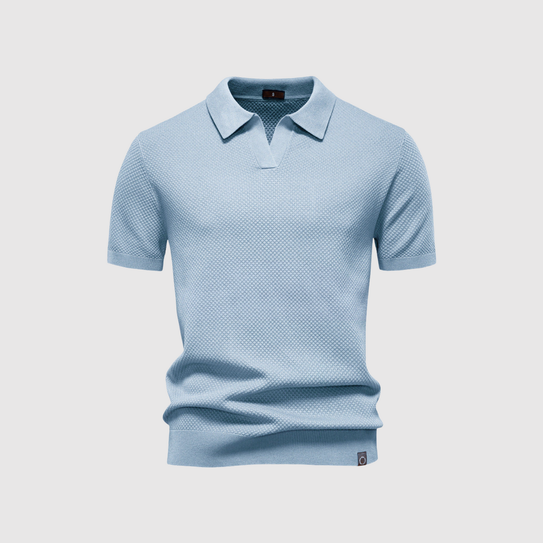 Emils – Strukturēta polo elegantai un ērtiem stiliem