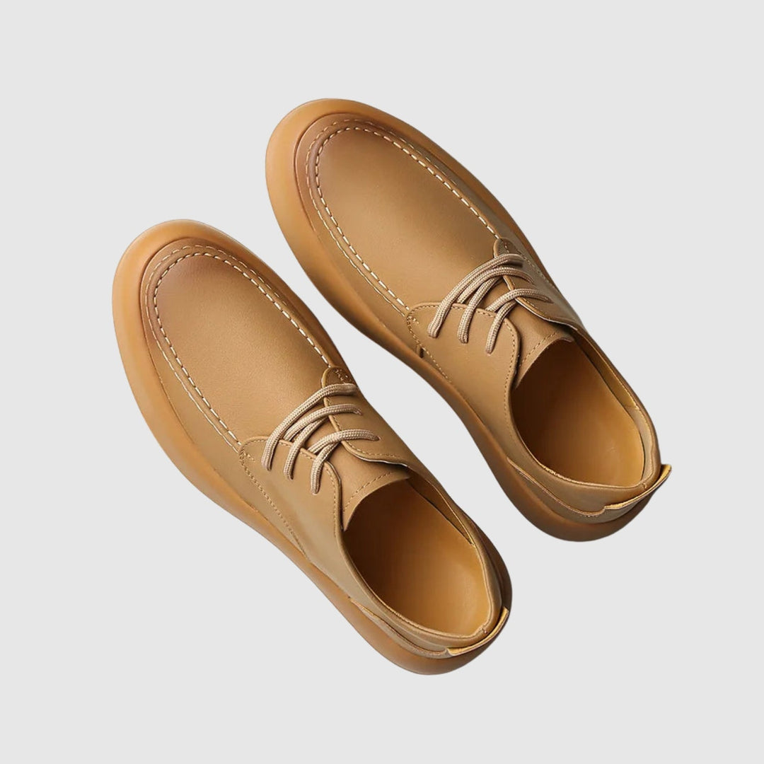 Bjørn - Komfortabla ādas tenisa apavi