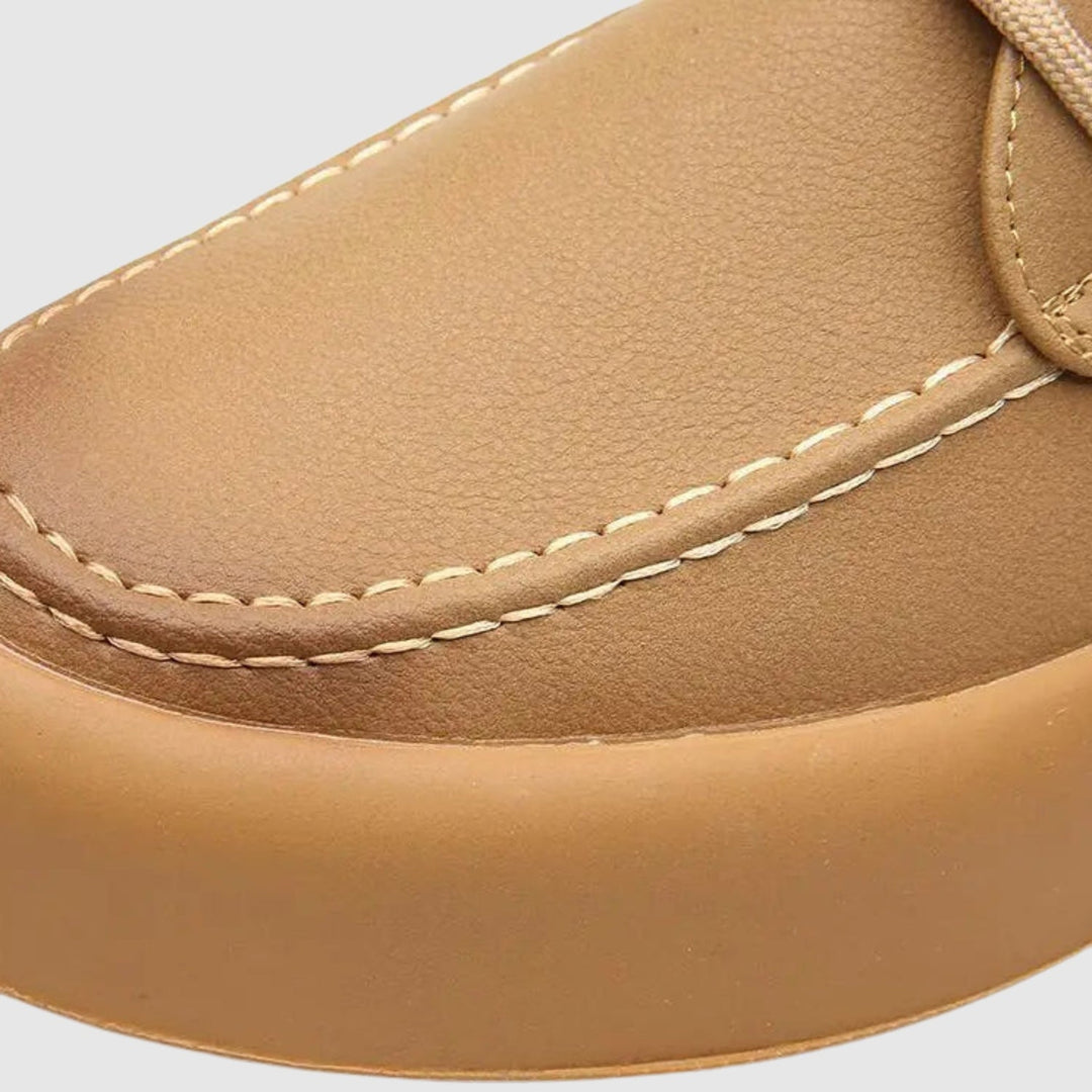 Bjørn - Komfortabla ādas tenisa apavi