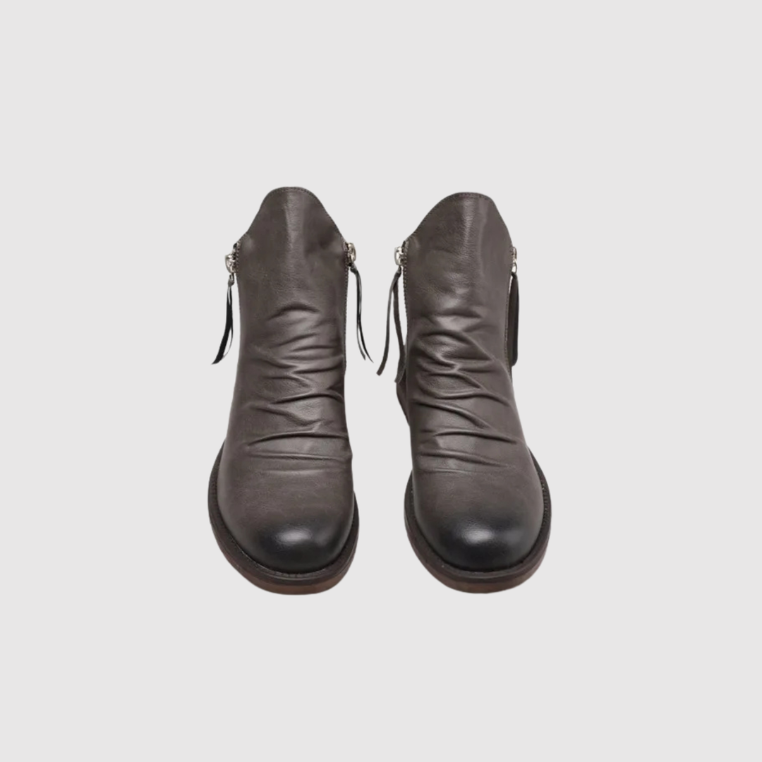 Henrik – Ādas Chelsea Zābaki ar Rāvējslēdzēju