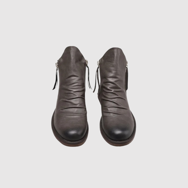 Henrik – Ādas Chelsea Zābaki ar Rāvējslēdzēju