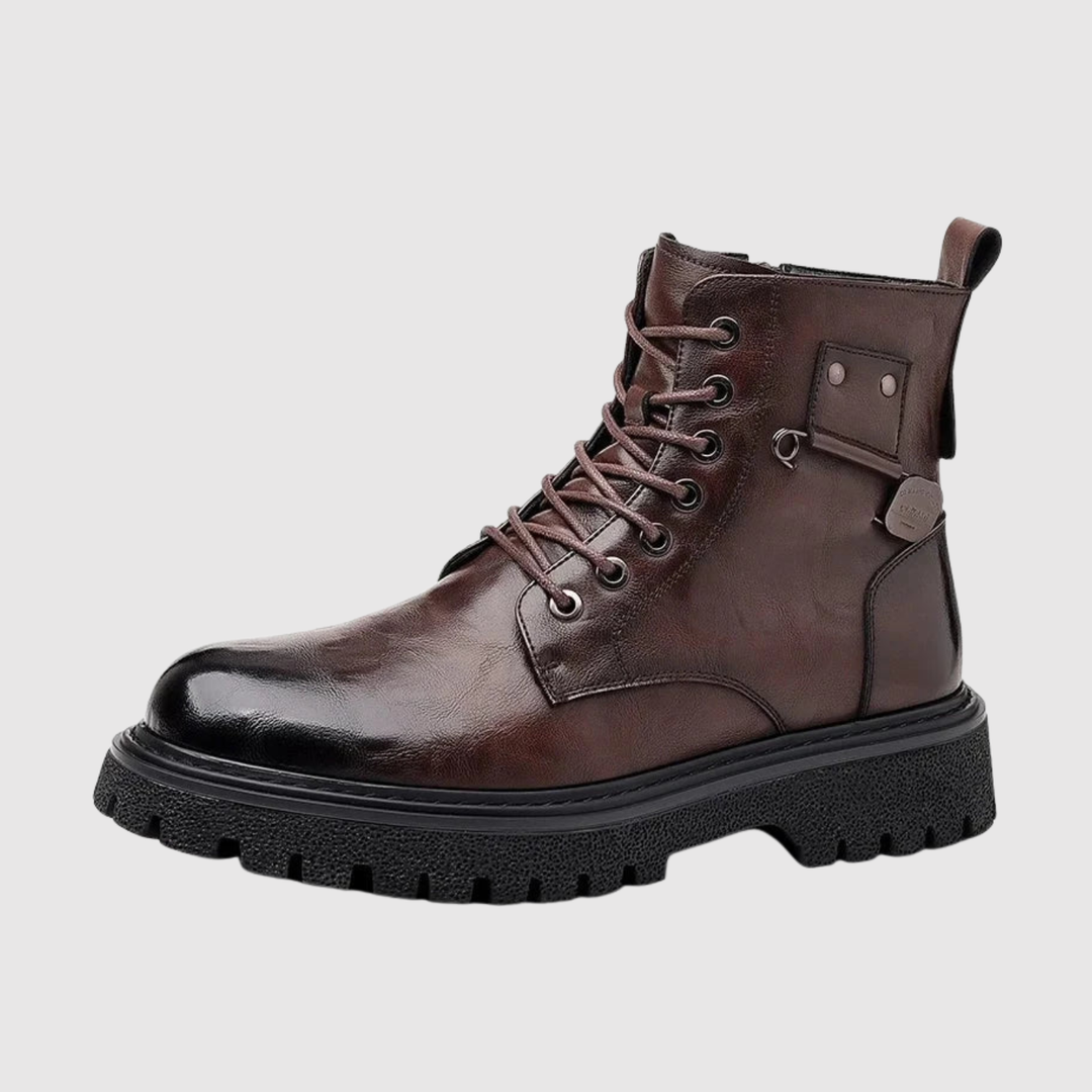 Henrik – Urbanā Ādas Zābaki ar Detalēm un Ilgtspējību