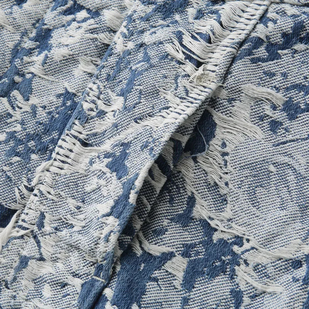 Søren – Džakarda jaka ar brīvu piegriezumu un tekstūras detaļām