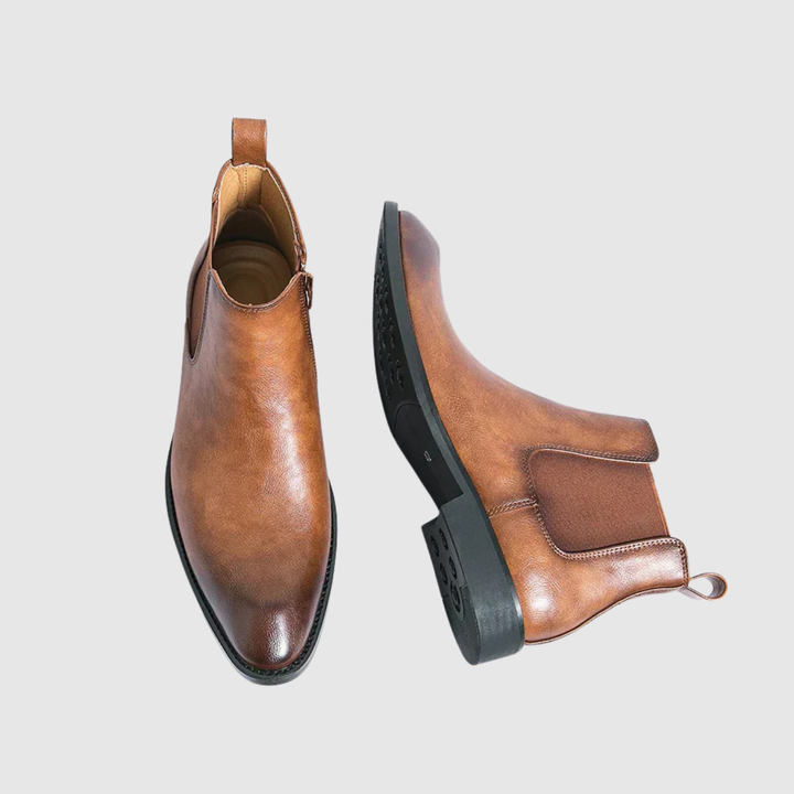 Henrik – Čelsijas ādas zābaki mūžīgā dizainā