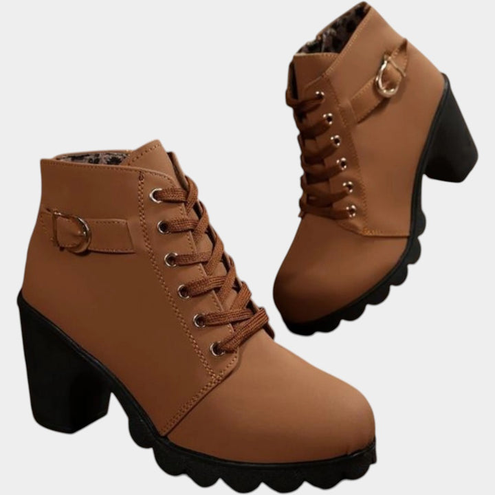 Zanda – Šiki Šņorējami Puszābaki ar Metāla Sprādzi