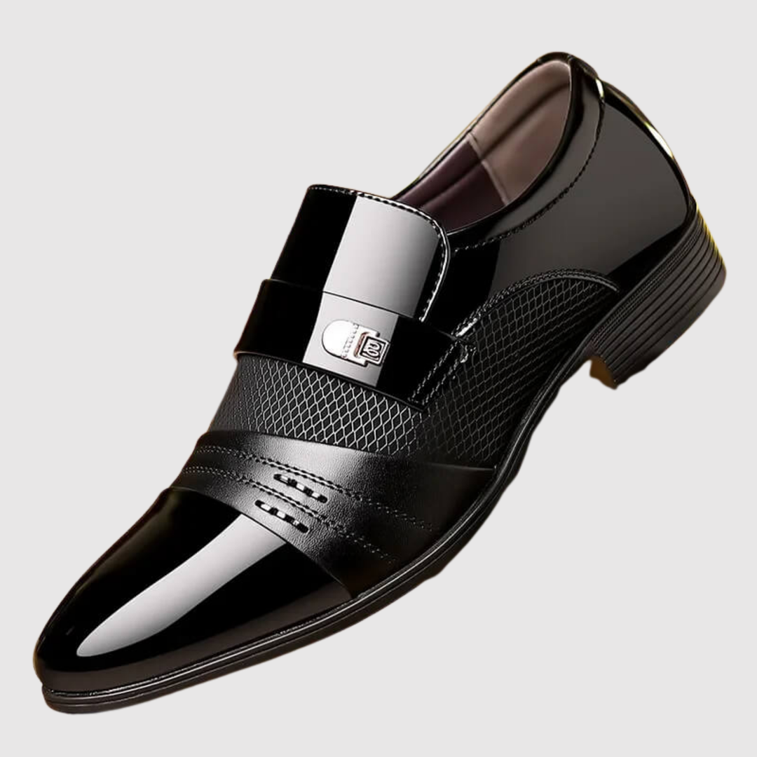 Søren– Eleganti vīriešu apavi no ādas ar detaļām