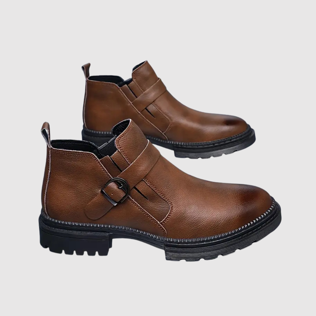 Henrik – Čelsijas ādas zābaki ar klasisku eleganci