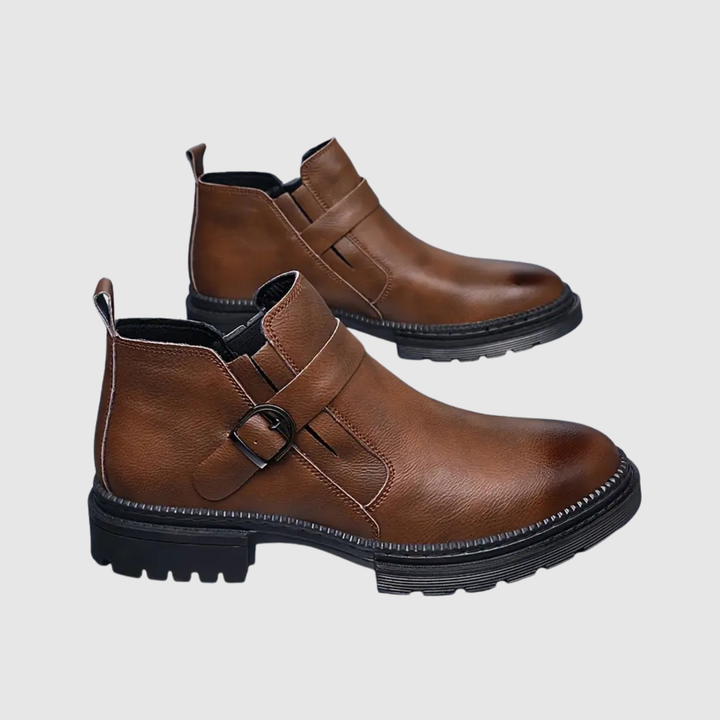 Henrik – Čelsijas ādas zābaki ar klasisku eleganci