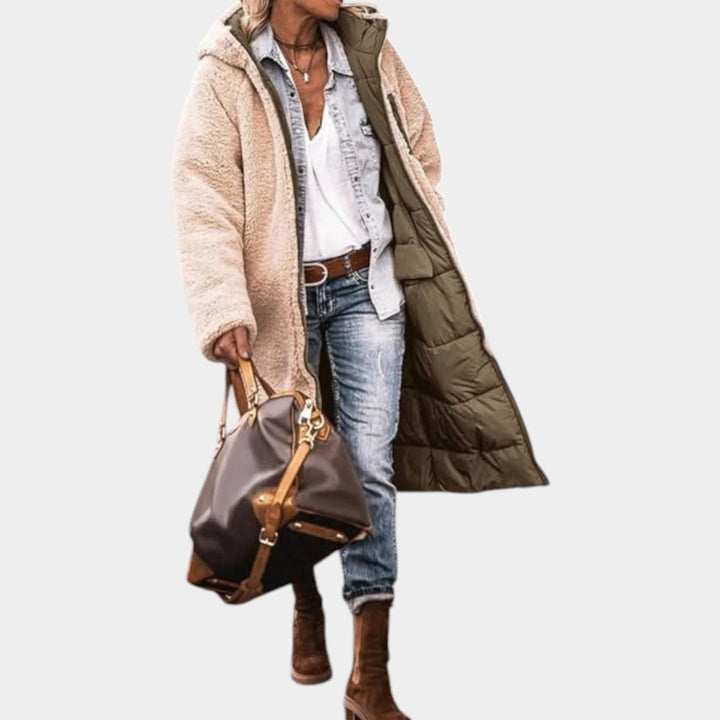 Elīna – Reversibilais mētelis