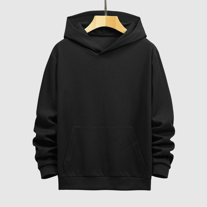 Klaus – Klasiska kapuce strukturētā adījumā