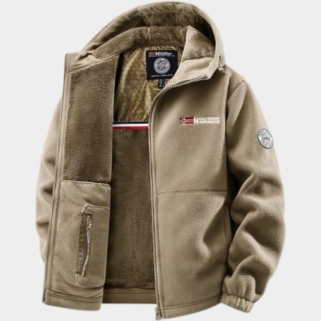 Dāvis – Termiskā Fleece Ziemas Jaka