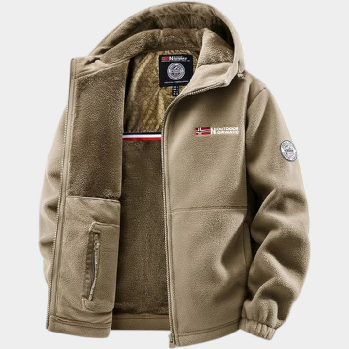 Dāvis – Termiskā Fleece Ziemas Jaka