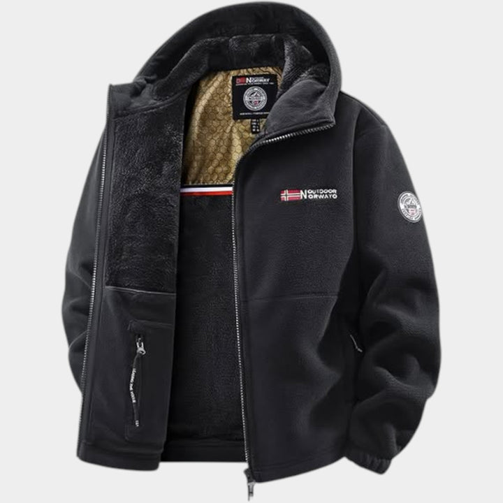 Dāvis – Termiskā Fleece Ziemas Jaka