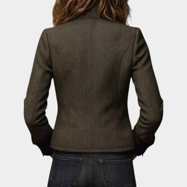 Līga – Vintage zvejas raksta žakete