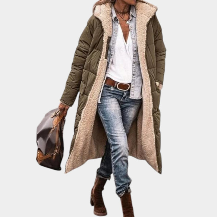 Elīna – Reversibilais mētelis