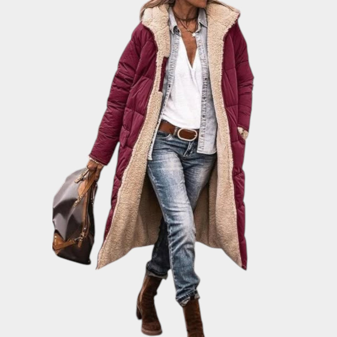 Elīna – Reversibilais mētelis