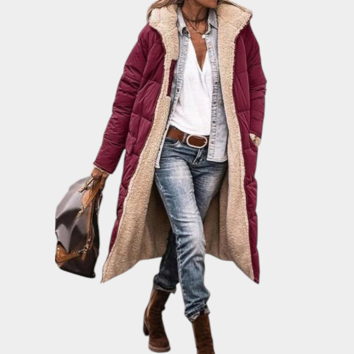 Elīna – Reversibilais mētelis