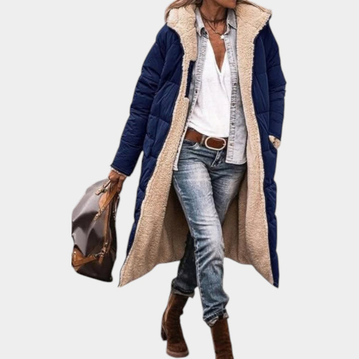 Elīna – Reversibilais mētelis