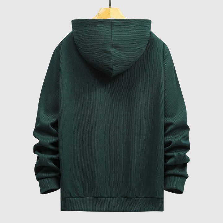 Klaus – Klasiska kapuce strukturētā adījumā