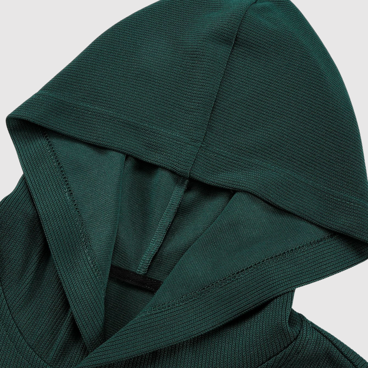 Klaus – Klasiska kapuce strukturētā adījumā