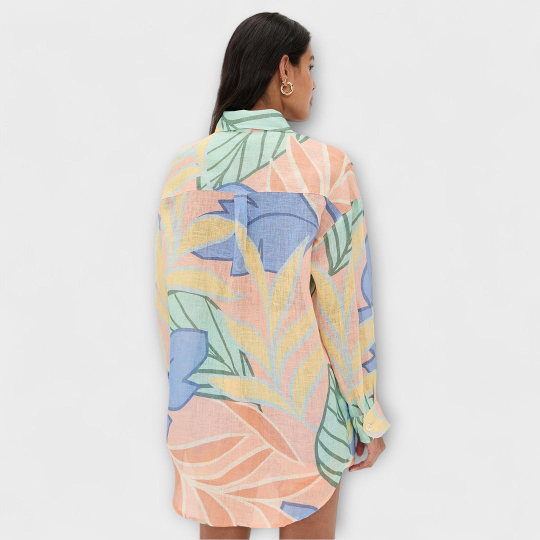 Mary - Īss komplekts ar tropisku rakstu no Playa Boyfriend