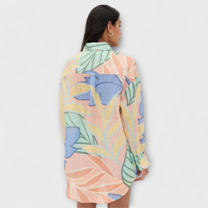 Mary - Īss komplekts ar tropisku rakstu no Playa Boyfriend