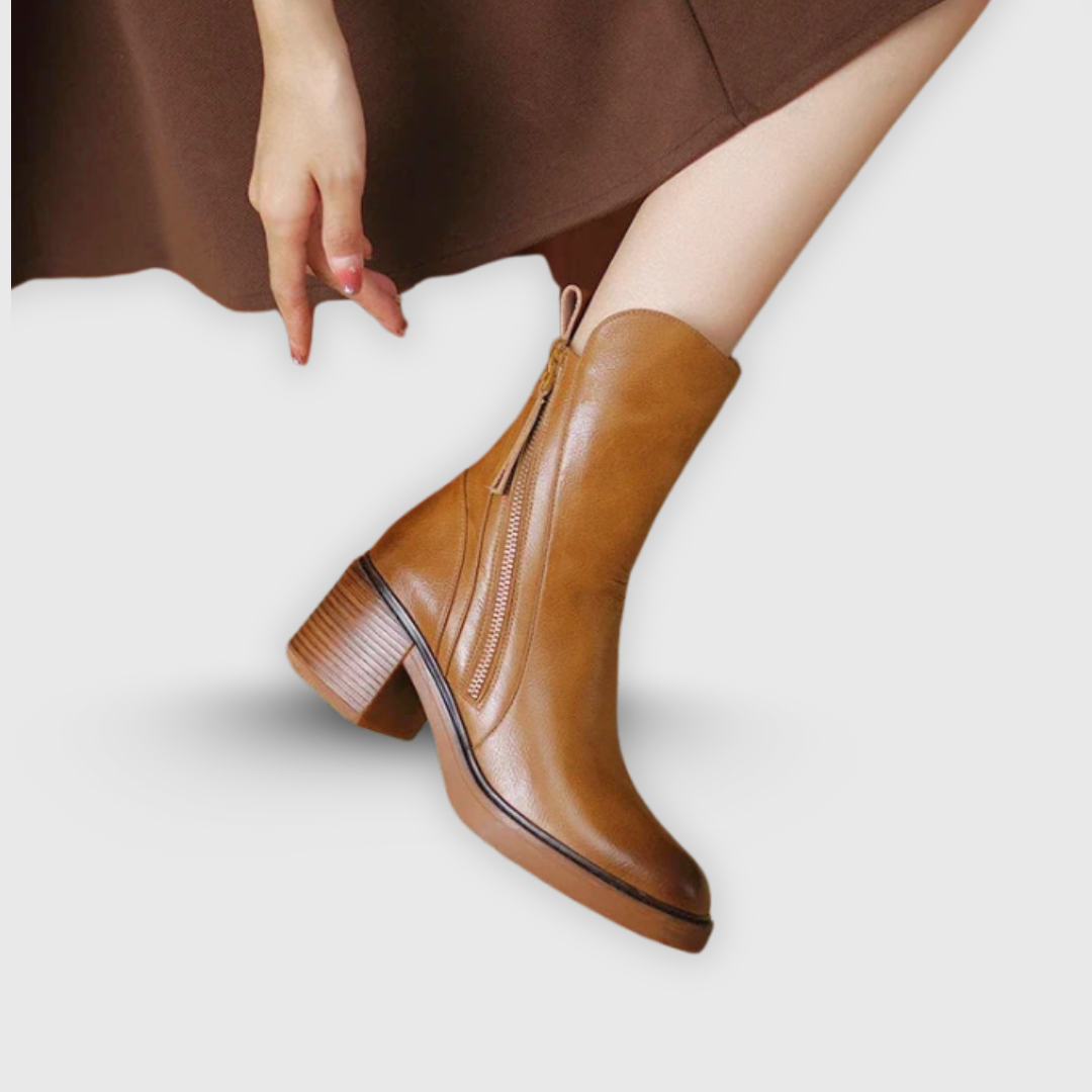 Grazia – Potītes zābaki ar papēdi