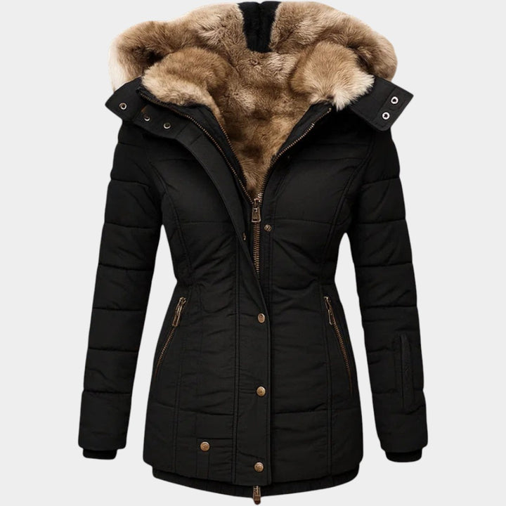 Elza – Silts ziemas mētelis ar vilnas oderi