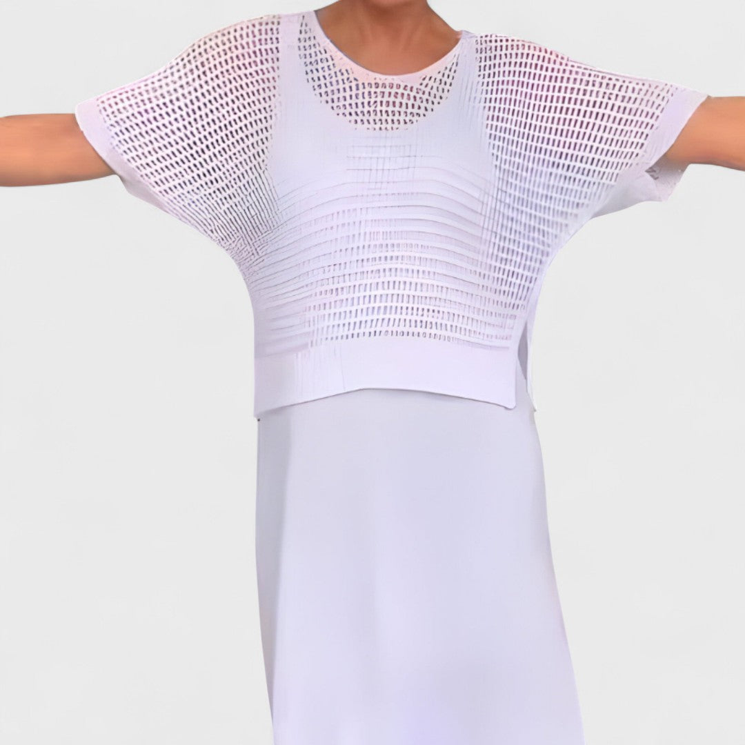 Klaudija - Vasaras kleita ar adītu augšu